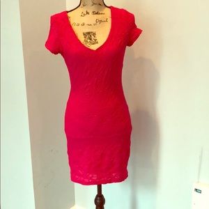 Fuchsia cute dress